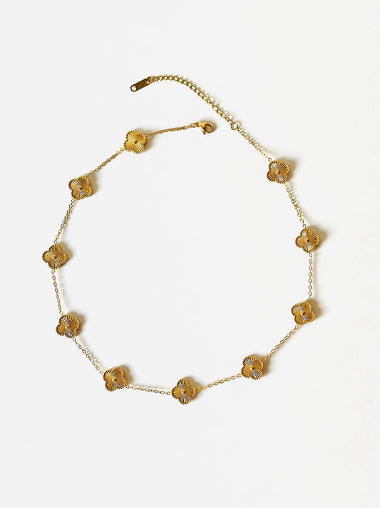 Collar 4 hojas
